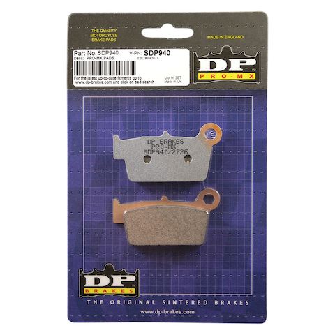 DP Brakes Pro MX Rear Brake Pads Honda 125cc-450cc