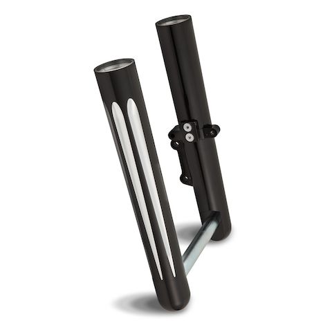 Arlen Ness Deep Cut Hot Legs Fork Lower Set For Harley Touring 2000-2007