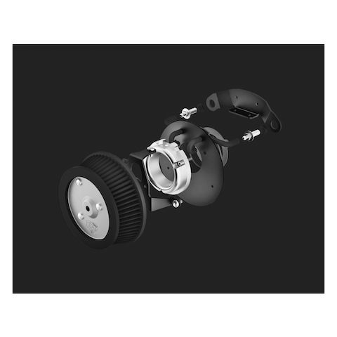 Vance & Hines VO2 Naked Air Intake Kit For Harley 2014-2017