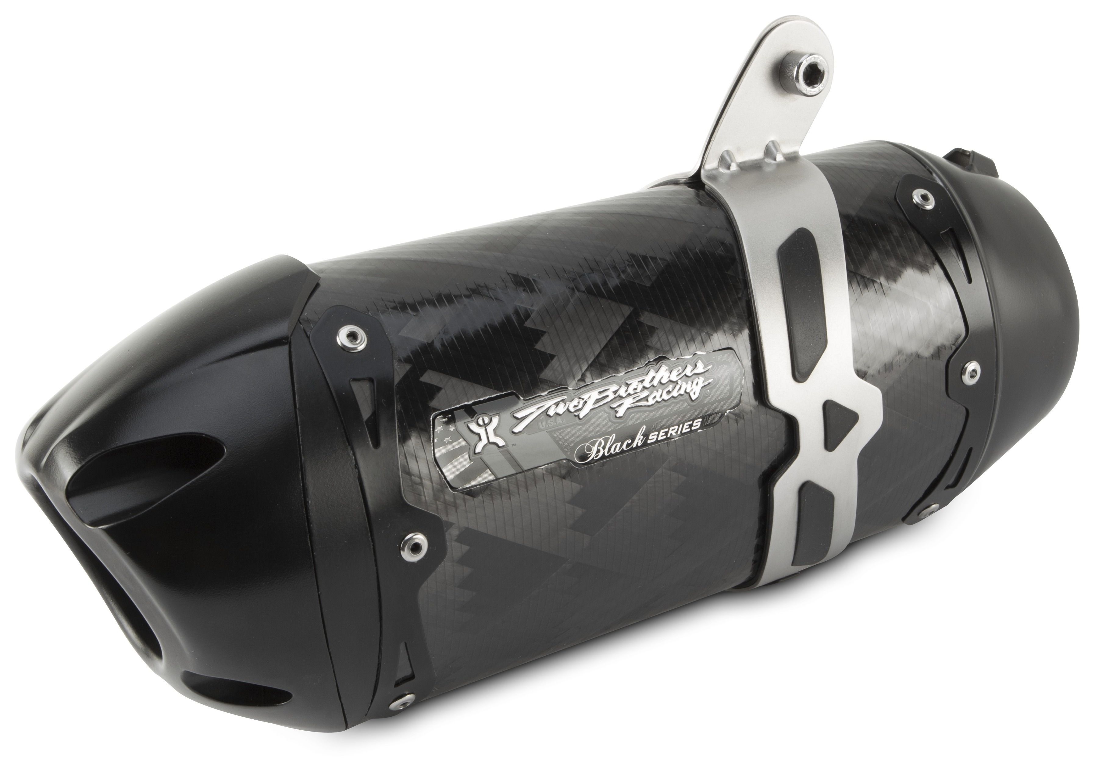 Two Brothers S1R Black Series Exhaust System Cycle Gear