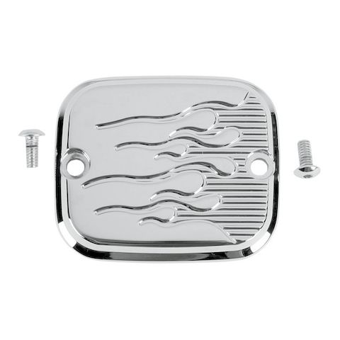 Joker Machine Flame Front Master Cylinder Cover For Harley