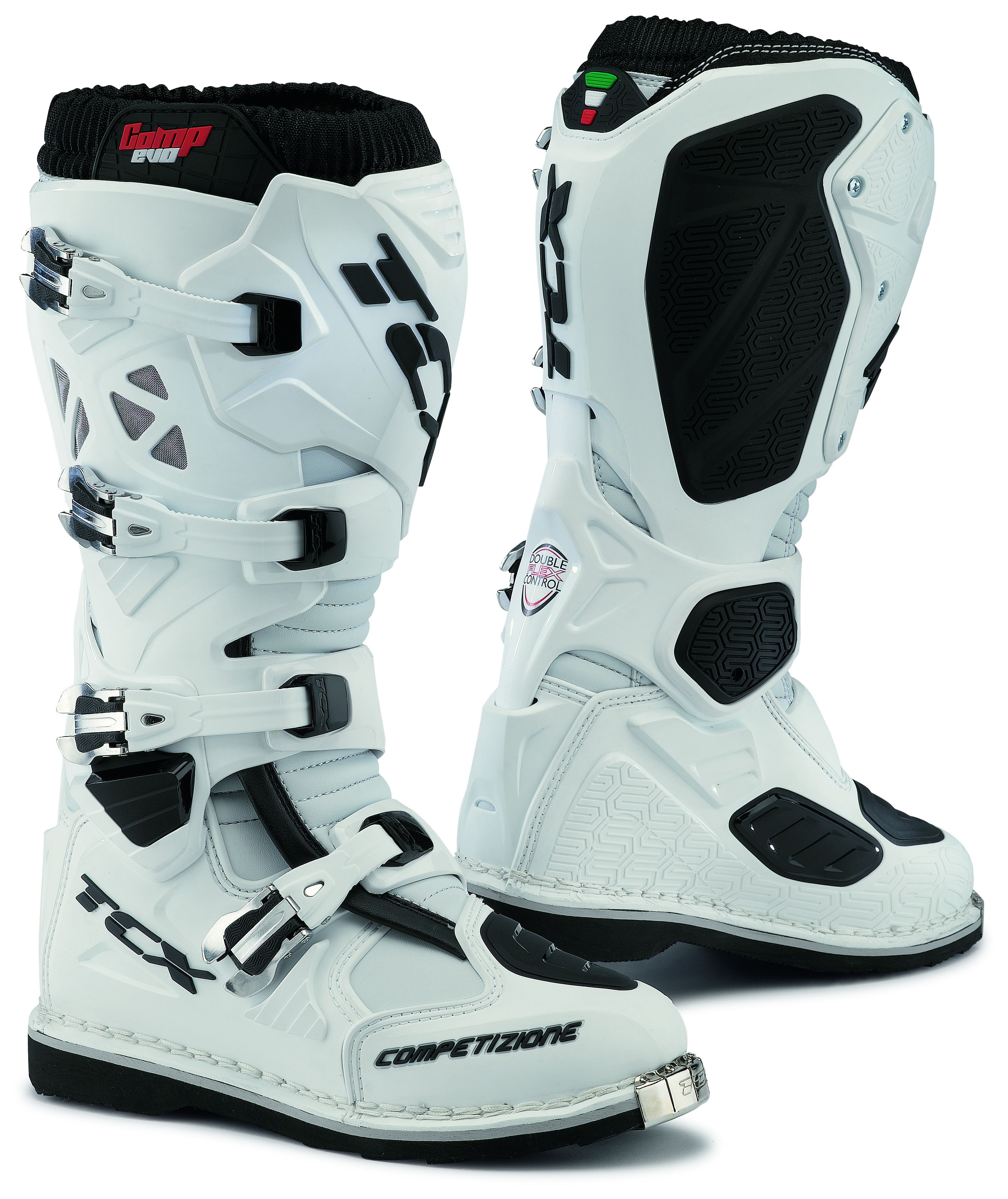 Bottes De Moto TCX Comp Kid - Enfant - Protection Renforcée - Semelle Caoutchouc - Pour Motocross