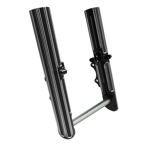 Arlen Ness 10-Gauge Hot Legs Fork Lower Set For Harley Touring 2008-2013