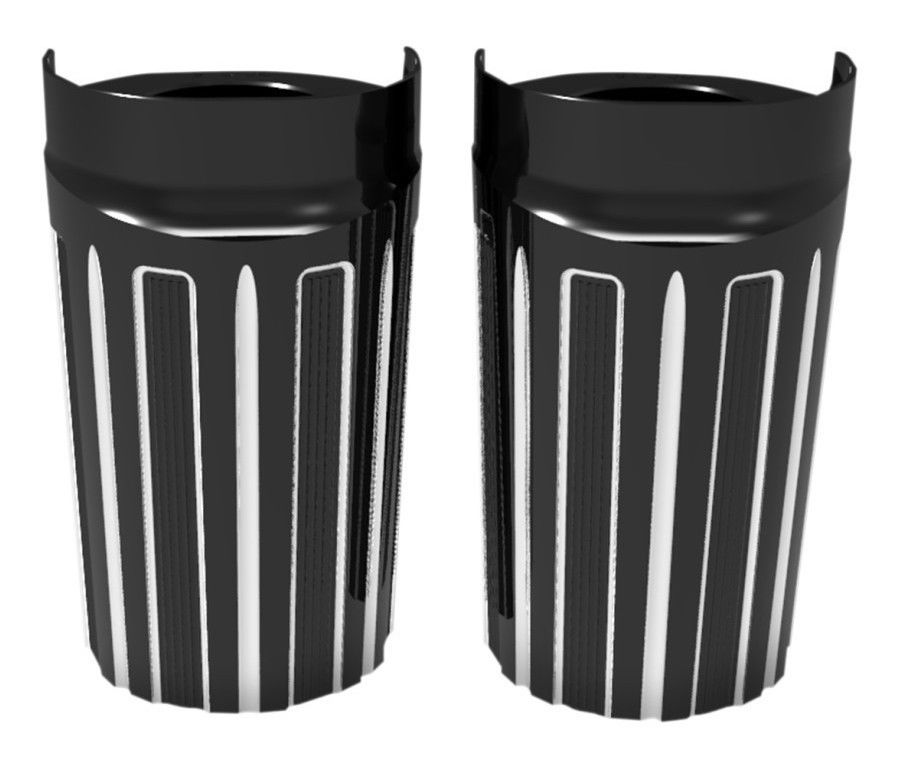 Arlen Ness 10-Gauge Fork Boot Covers For Harley Touring 1986-2013