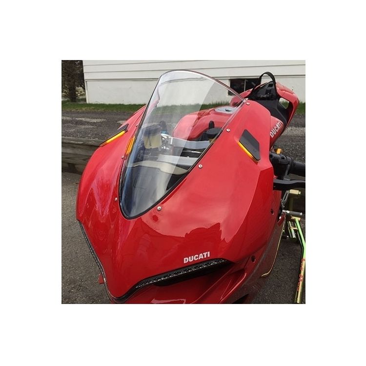 New Rage Cycles Mirror Block Off LED Turn Signals Ducati 1299 Panigale