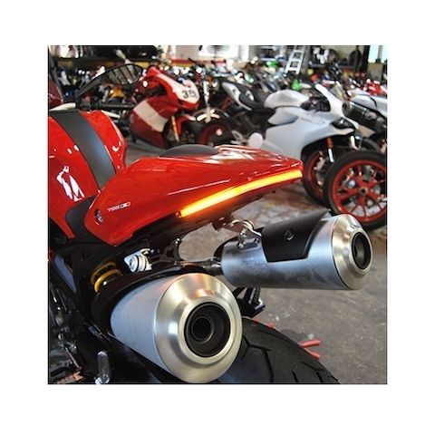 New Rage Cycles LED Fender Eliminator Ducati Monster 696 2008-2014