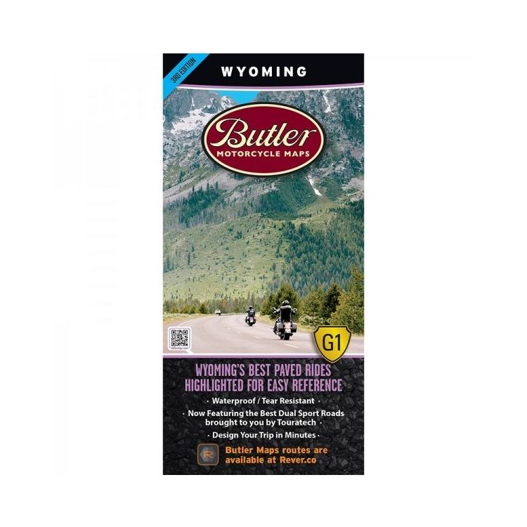 Butler Maps Wyoming