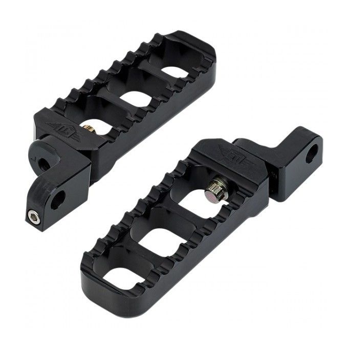 Joker Machine Adjustable Serrated Narrow Foot Pegs For Harley Sportster