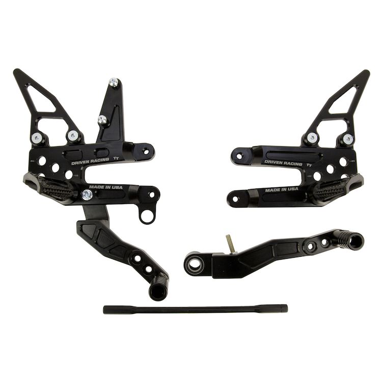 Driven Racing TT Rearsets Suzuki GSXR600 / GSXR750 2011-2026