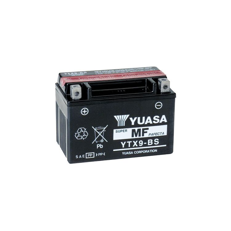 Yuasa YTX9 Factory Activated AGM Battery