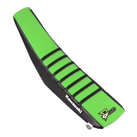 D'COR Visuals Factory Gripper Seat Cover Kawasaki KX250F / KX450F 2012-2016