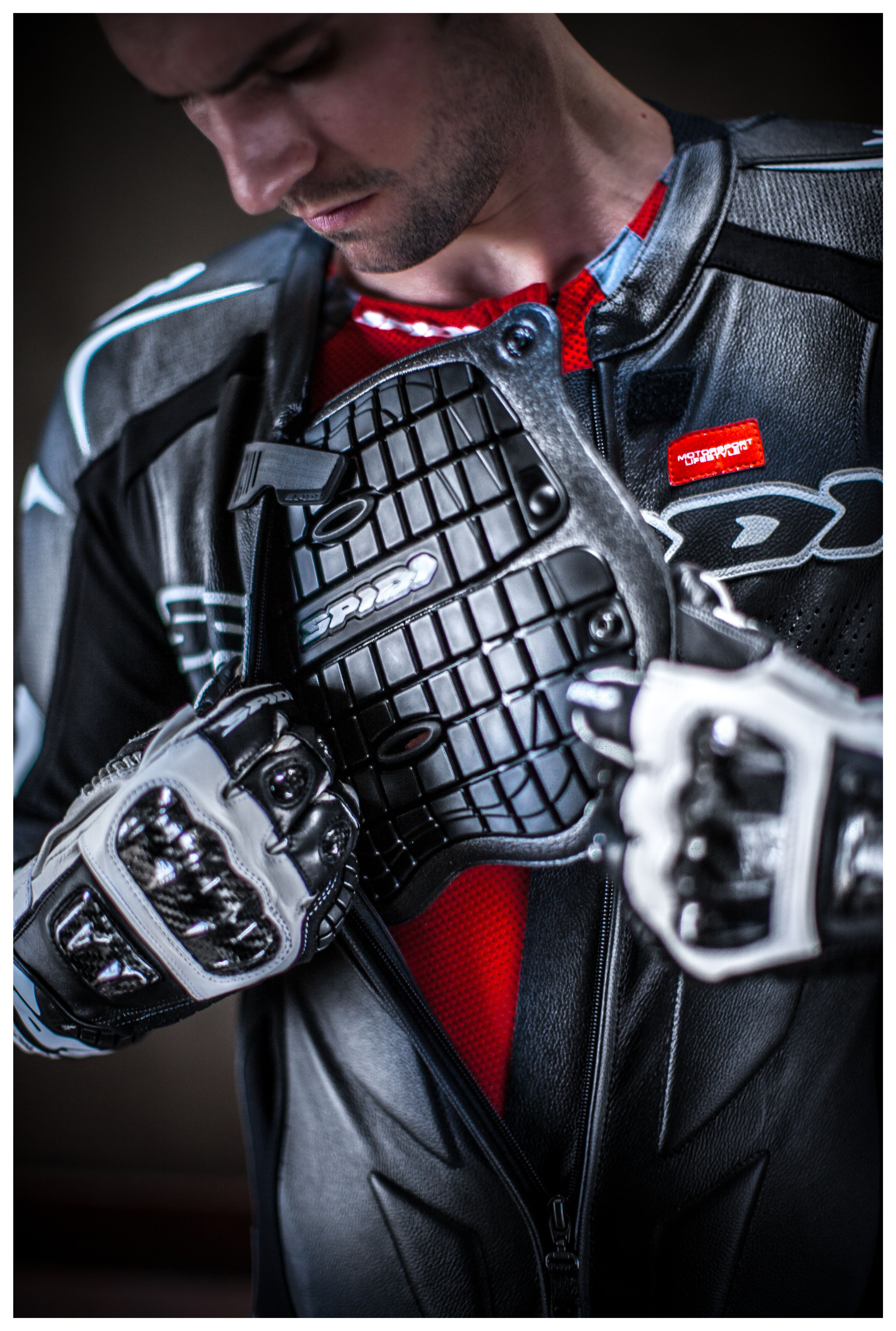 Spidi Warrior Chest Protector Cycle Gear