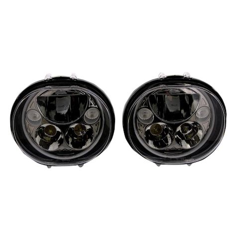 Custom Dynamics LED 5 3/4" TruBeam Headlight Inserts For Harley Road Glide 2004-2013