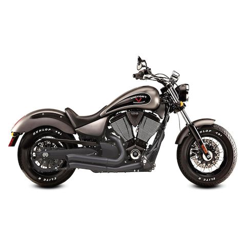 Bassani Pro-Street Turn-Out Exhaust For Victory 2006-2017