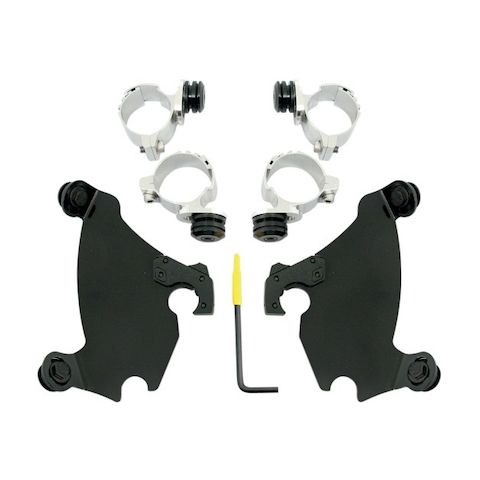Memphis Shades Gauntlet Fairing Trigger-Lock Mount Kit For Harley 1986-2021