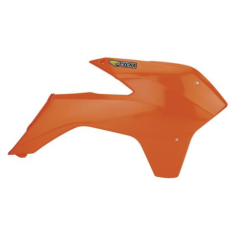 Cycra Powerflow Radiator Shrouds KTM SX / SX-F / XC / XC-F 125cc-450cc 2016-2018
