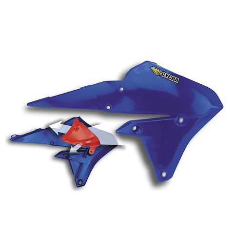 Cycra Powerflow Radiator Shrouds Yamaha YZ125 / YZ250 / YZ250X 2005-2022