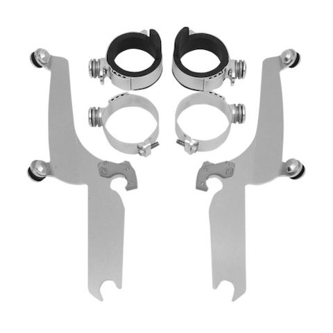 Memphis Shades Metric Sportshield Trigger-Lock Mount Kit Yamaha V Star Classic XVS1100A / XVS650A