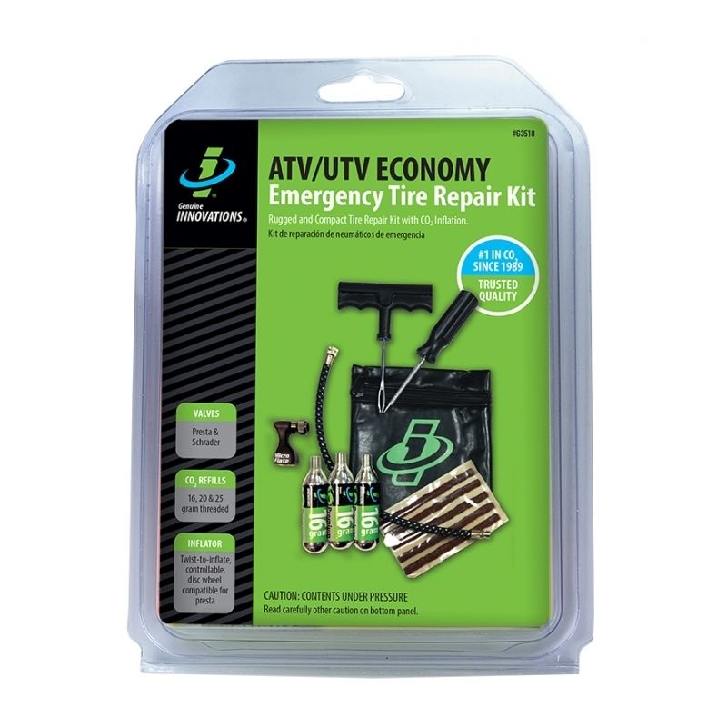 Genuine Innovations Economy ATV/UTV Tire Repair Kit Cycle Gear