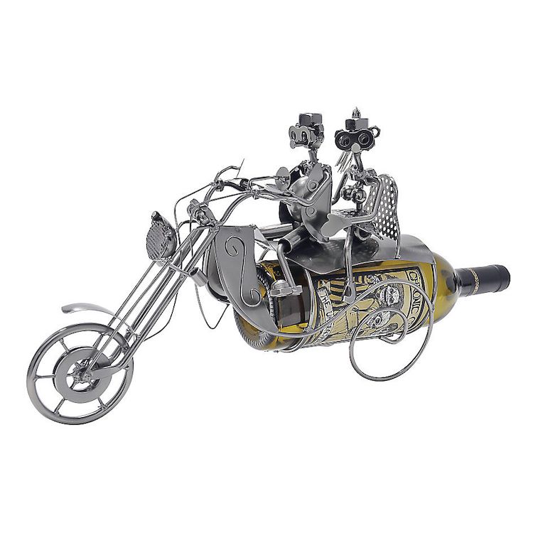 Wheelies Two Up Bike Wine Holder