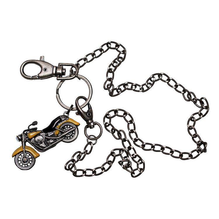 Wheelies Motorcycle Wallet Chain