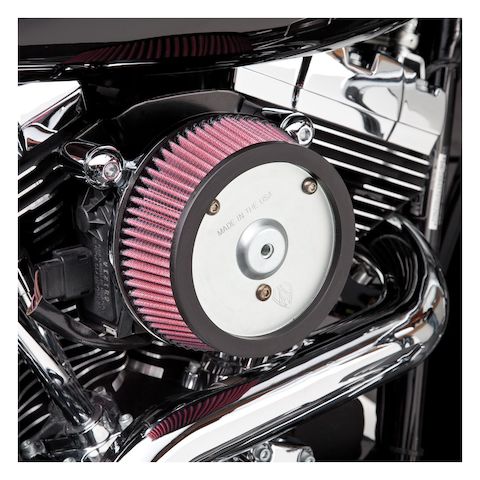 Arlen Ness Naked Stage 1 Big Sucker Air Cleaner For Harley Evolution 1993-1999