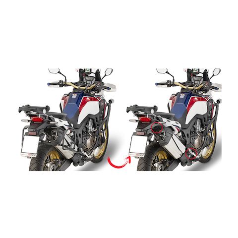 Givi PLR1144 Rapid Release Side Case Racks Honda Africa Twin 2016-2017