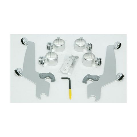 Memphis Shades Metric Sportshield Trigger-Lock Mount Kit Honda / Suzuki