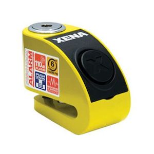 Xena XZZ6 Disc Lock with Alarm for Scooters - Cycle Gear