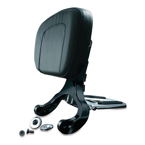 Kuryakyn Multi-Purpose Driver And Passenger Backrest For Harley 2003-2025