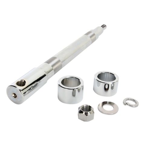 Drag Specialties Chrome Front Axle Kit For Harley Touring 2000-2007