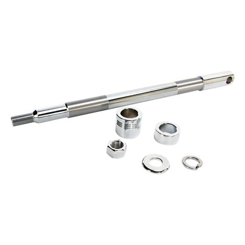 Drag Specialties Chrome Front Axle Kit For Harley Softail 2000-2006