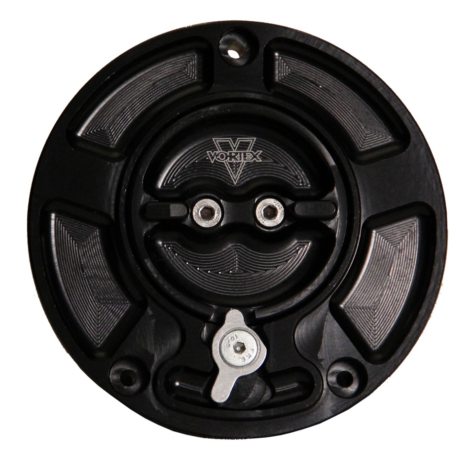 Vortex V3 燃料キャップ(V3 Fuel Cap) 黒ボルトおまけ付き Vortex V3 Fuel Cap - Cycle Gear