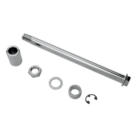 Drag Specialties Chrome Rear Axle Kit For Harley Softail 2008-2017