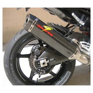 Graves Hexagonal Cat-Eliminator Slip-On Exhaust Yamaha FZ-10 / MT-10 2 SKU:EXY-17FZ10-CETC sku EXY-17FZ10-CETC