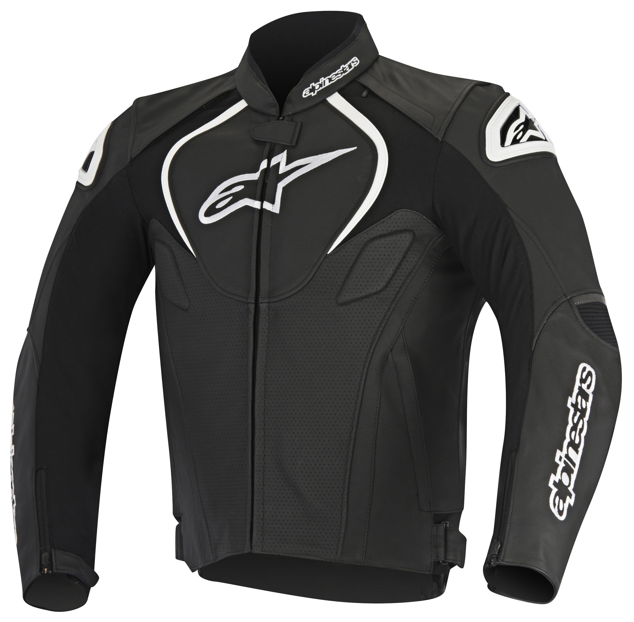 Alpinestars Jaws Perforated Leather Jacket Cycle Gear