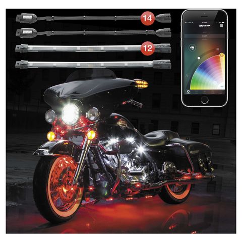 XKGlow XKChrome App Controlled Light Kit / Motorcycle