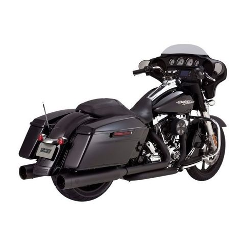 Vance & Hines 4 1/2" Titan Oversized Slip-On Mufflers For Harley Touring 2017-2025