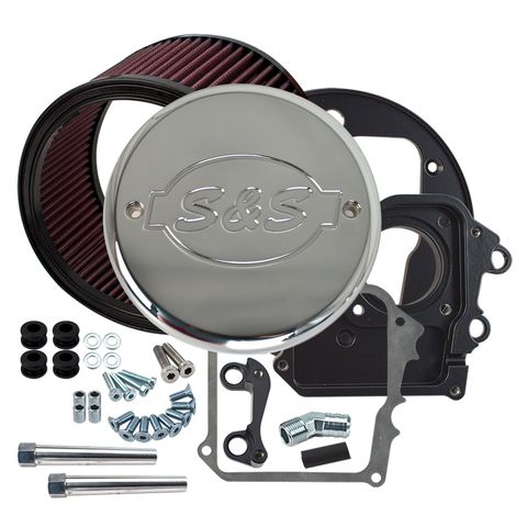 S&S Cycle High Flow Air Cleaner With Cover For Indian 2014-2025