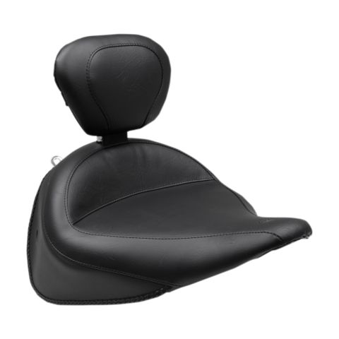 Mustang Wide Touring Solo Seat For Harley Softail Heritage 2016-2017