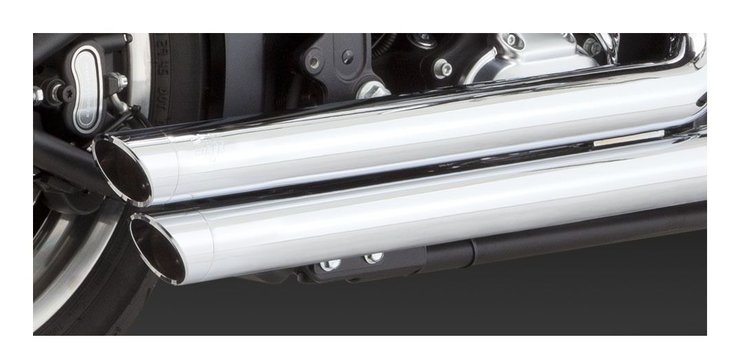Vance Hines Big Shots Staggered Exhaust For Harley Softail 1986 2017 