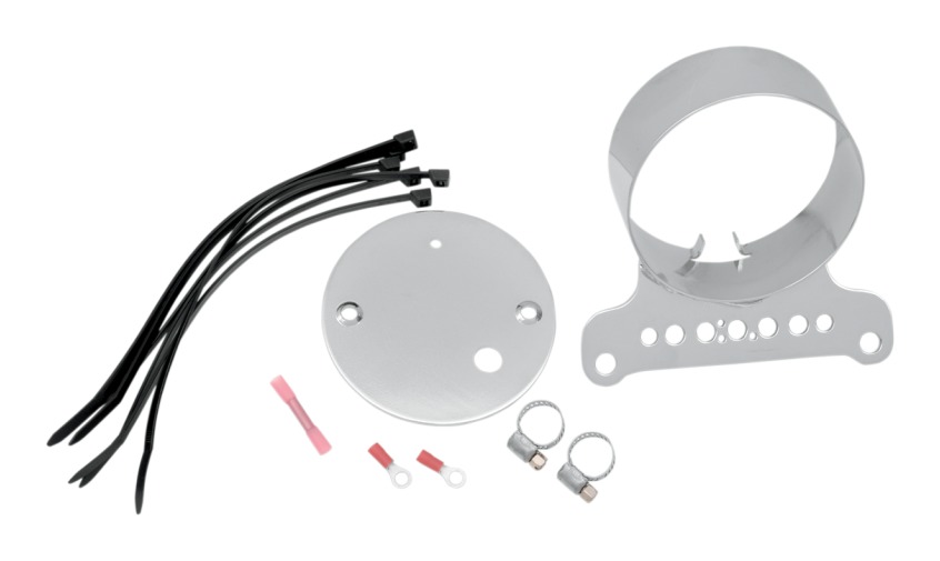 Drag Specialties Single Gauge Bracket For Harley Cycle Gear