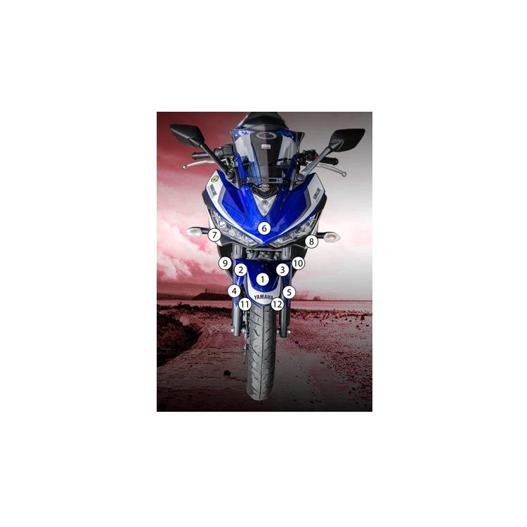 Eazi-Grip Eazi-Guard Protective Film Kit Yamaha R3 2015-2018