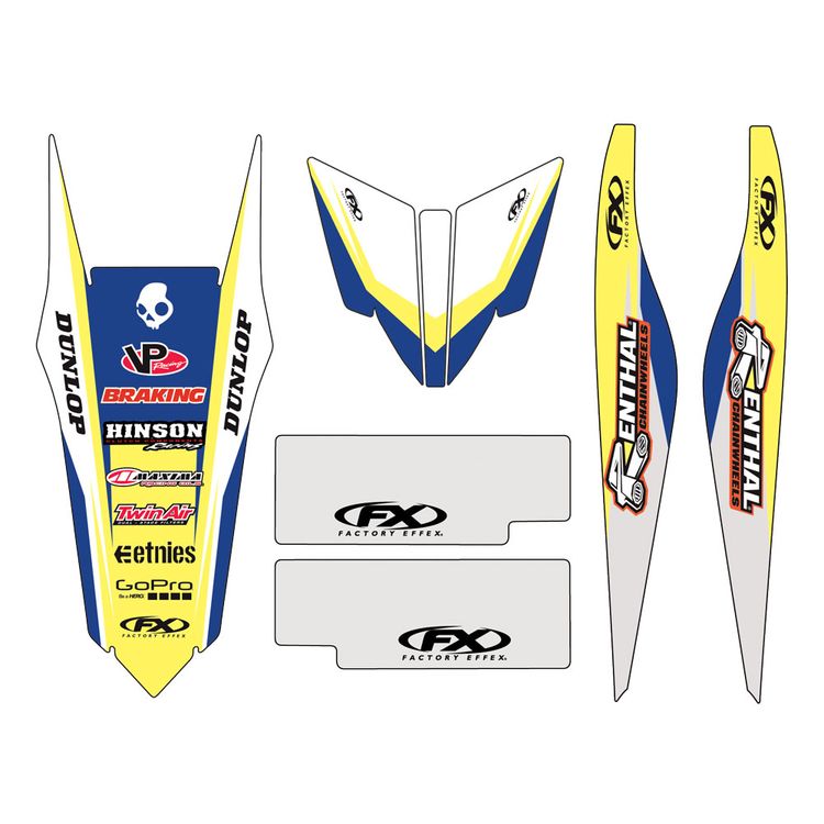 Factory Effex Trim Graphics Kit Husqvarna TC / FC / TE / FE 125cc-501cc 2014-2016
