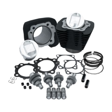S&S Cycle 1200 To 1250 Hooligan Big Bore & Cam Kit For Harley Sportster 2000-2022