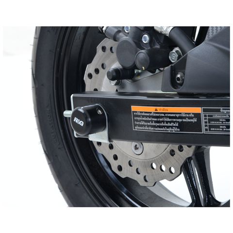 R&G Racing Rear Axle Sliders Kawasaki Z125 Pro 2017-2026