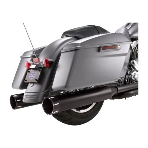 S&S Cycle 4.5" MK45 Tracer Slip-On Mufflers For Harley Touring 2017-2026
