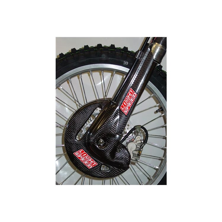 LightSpeed Front Disc Guard Yamaha YZ / YZF 125cc450cc 20082025 Cycle Gear