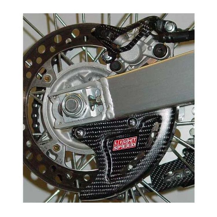 LightSpeed Rear Caliper / Disc Guard Set Cycle Gear