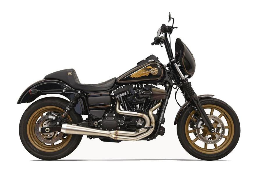 IWAI PINA RUBINO ロードバイク Dedacciai SC61 Bassani Road Rage 2-Into-1 Greg Lutzka Exhaust For Harley Dyna